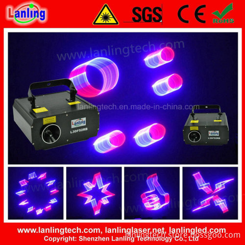 600MW Fat-Beam 3D Animation Laser Light (L3DF52RB)